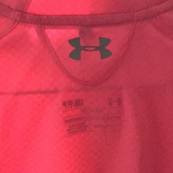 Under Armour bright Pink Pullover quarter zip contour shaping pullover - Picture 7 of 8